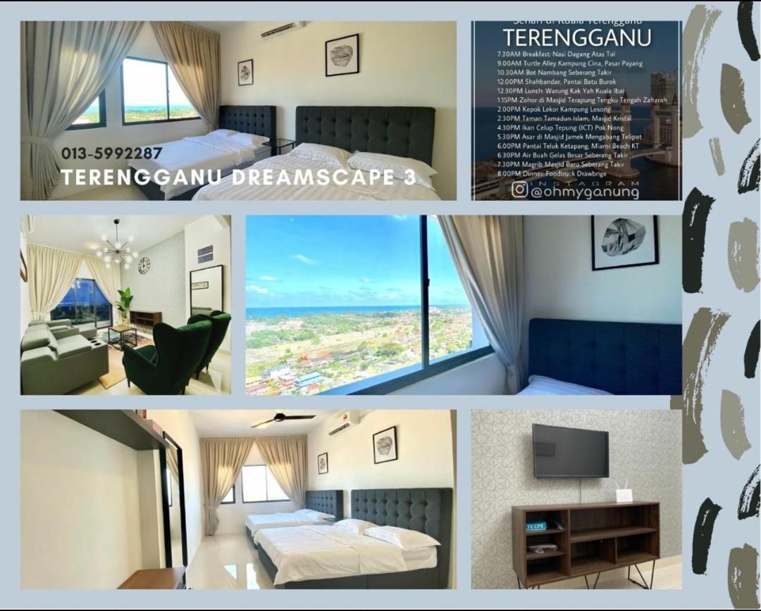 קואלה טרנגאנו Terengganu Dreamscapes At Icon Residence, Spacious With Nature View מראה חיצוני תמונה